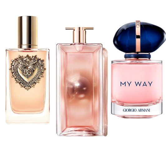 Cofanetto 3 Profumi Devotion, My way e Idôle 100ml